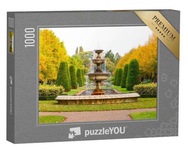 Puzzle de 1000 pièces « Une fontaine dans Regent's Park à Londres »