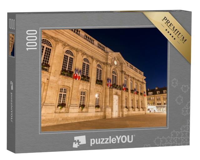 Puzzle de 1000 pièces « Hôtel de ville de Beauvais de nuit. Beauvais, Hauts-de-France, France. »