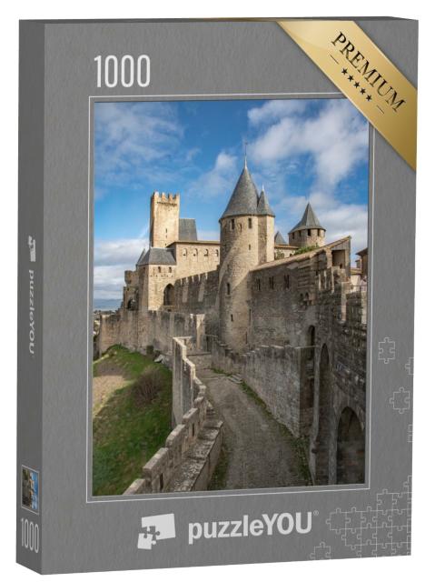 Puzzle de 1000 pièces « La Cité de Carcassonne, située dans le sud-ouest de la France. »