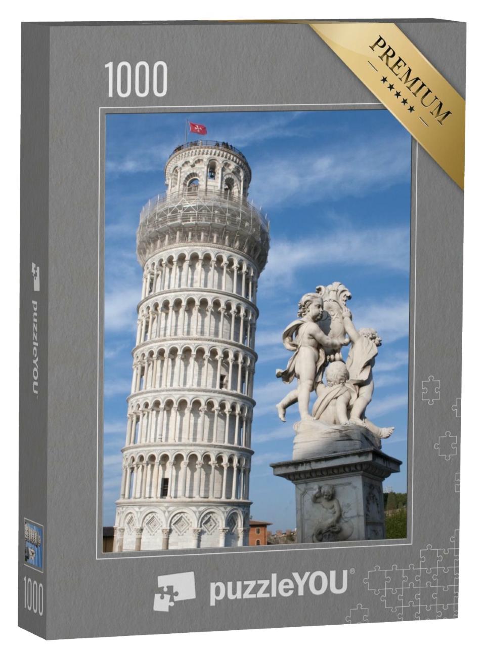 Puzzle de 1000 pièces « La tour d'ardoise de Pise »
