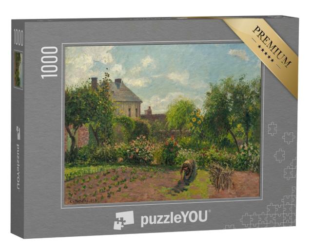 Puzzle de 1000 pièces « Camille Pissarro - Le jardin de l'artiste à Eragny »