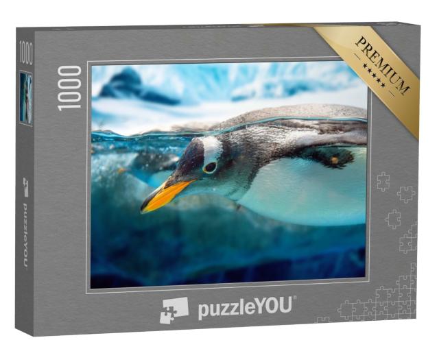 Puzzle de 1000 pièces « Pingouin nageur »