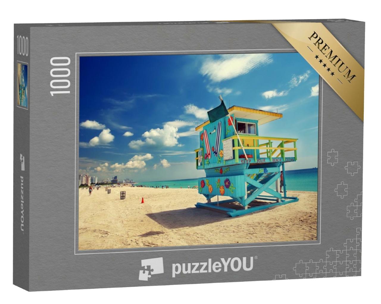 Puzzle de 1000 pièces « South Beach à Miami, Floride »