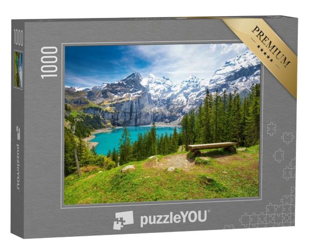 Puzzle de 1000 pièces « Kandersteg, Oberland bernois, Suisse »