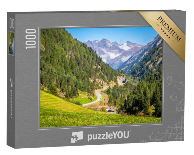 Puzzle de 1000 pièces « L'idylle des alpinistes »