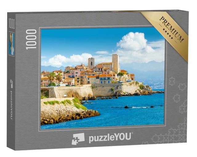 Puzzle de 1000 pièces « Vue panoramique d'Antibes, Provence, France »