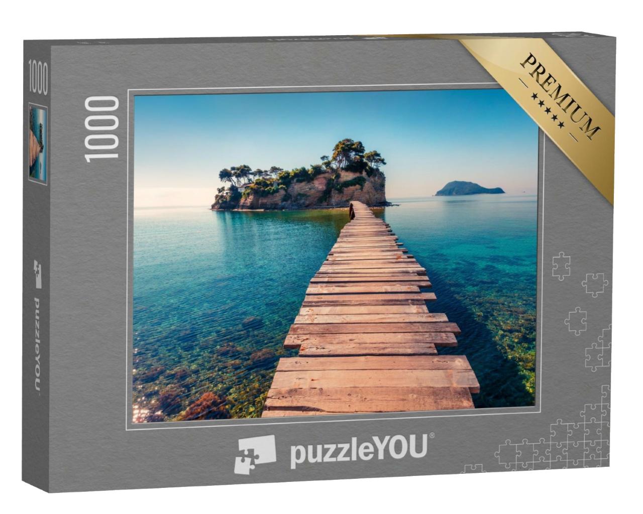 Puzzle de 1000 pièces « Insel Cameo, Zakinthos, Grèce »