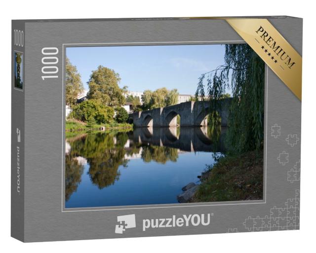 Puzzle de 1000 pièces « Pont sur la rivière à Limoges, France »