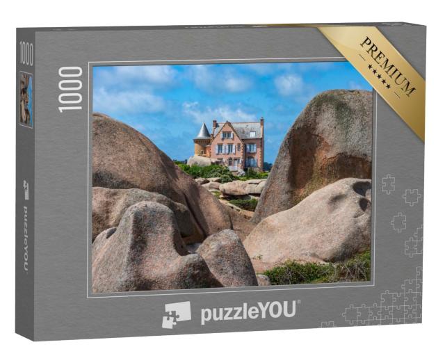 Puzzle de 1000 pièces « Sentier des Douaniers sur la Côte de Granit Rose entre Perros-Guirec et Ploumanac'h »