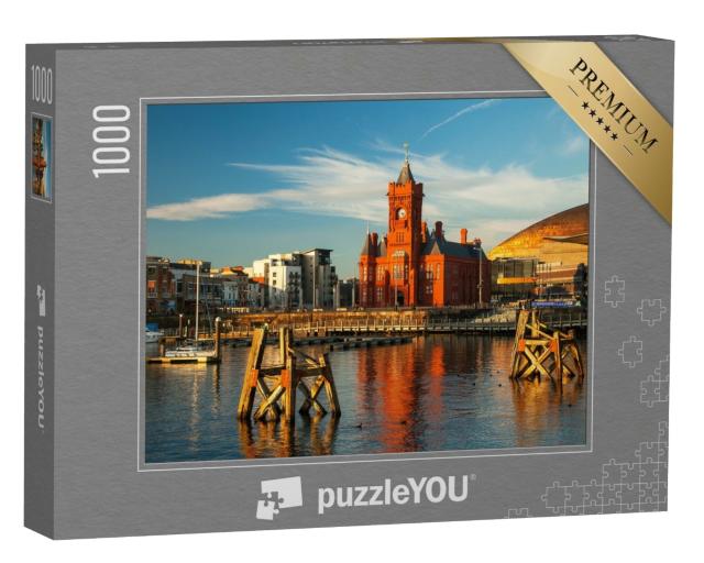 Puzzle de 1000 pièces « Cardiff Bay, Cardiff, Pays de Galles, Royaume-Uni »