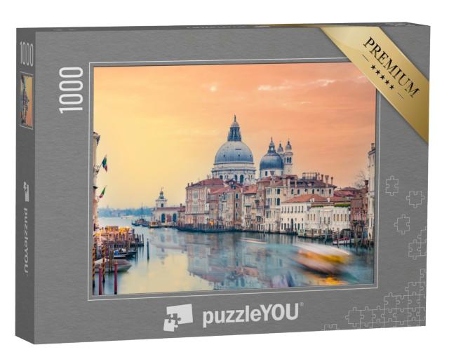 Puzzle de 1000 pièces « Vue sur le Grand Canal et la basilique Santa Maria Della Salute »
