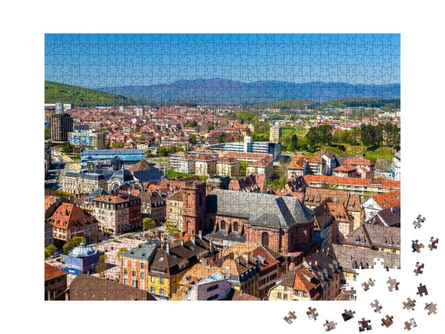 Puzzle de 1000 pièces « Vue de Belfort depuis la citadelle - France »